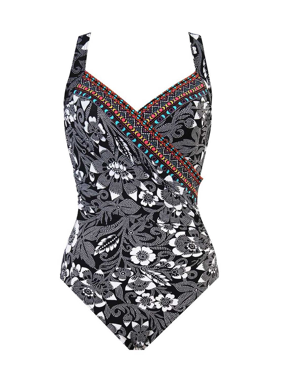 Maillot De Bain Gainant Sanibel - Delta Dawn - "M" -Miraclesuit Swimwear